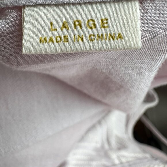 Pale Pink Embroidered Dainty Feminine Soft V Neck Slip Tank Adjust Strap… - Picture 6 of 7